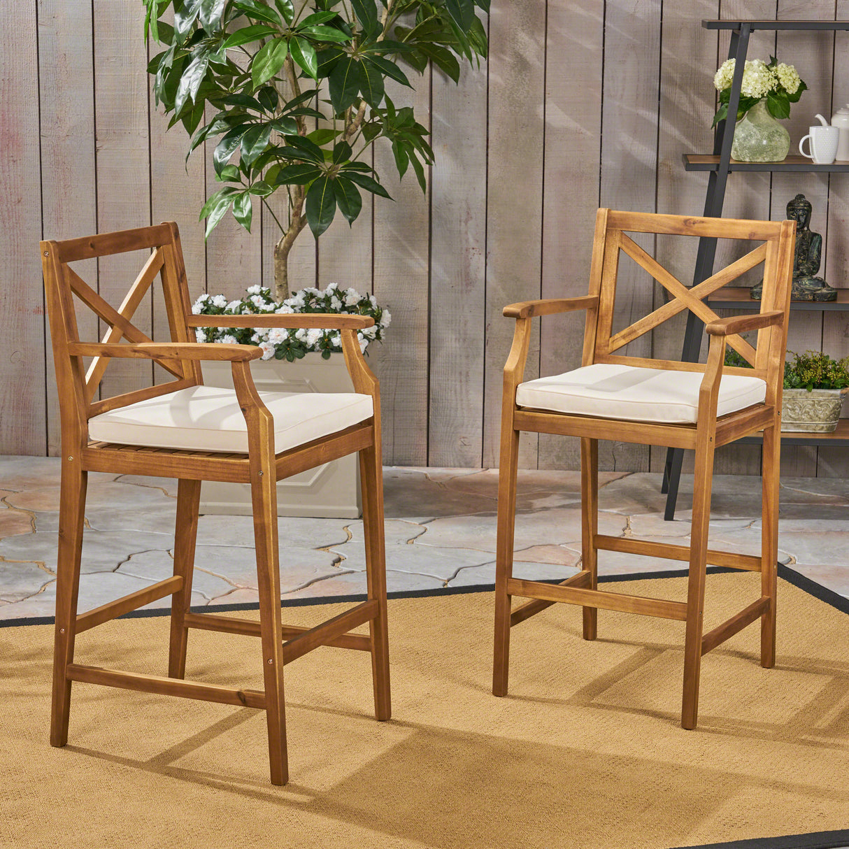 Perla barstools set of 2