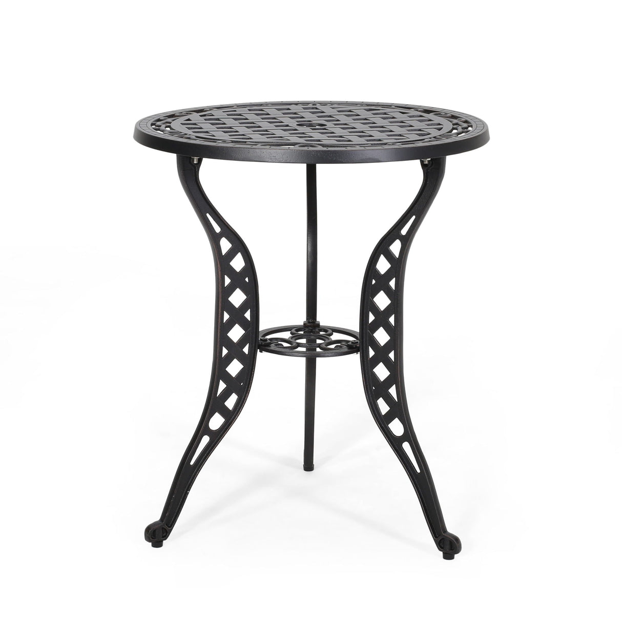 Bono Metal Bistro Set - Black