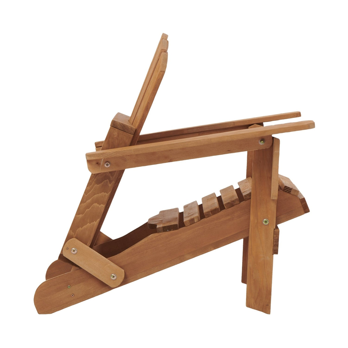 Oversize Wooden Outdoor Folding Adirondack Chair