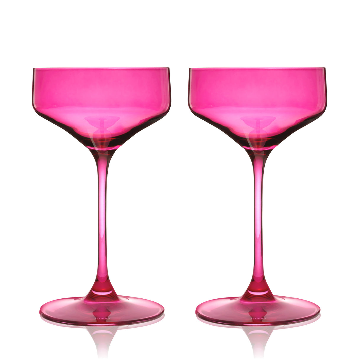Reserve-nouveau-crystal-coupes-in-berry-viski®-Cocktail-Glasses