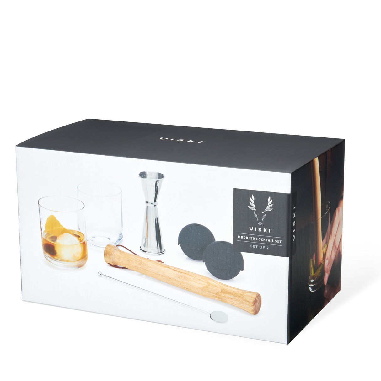 7-Piece Muddled Cocktail Set by Viski®