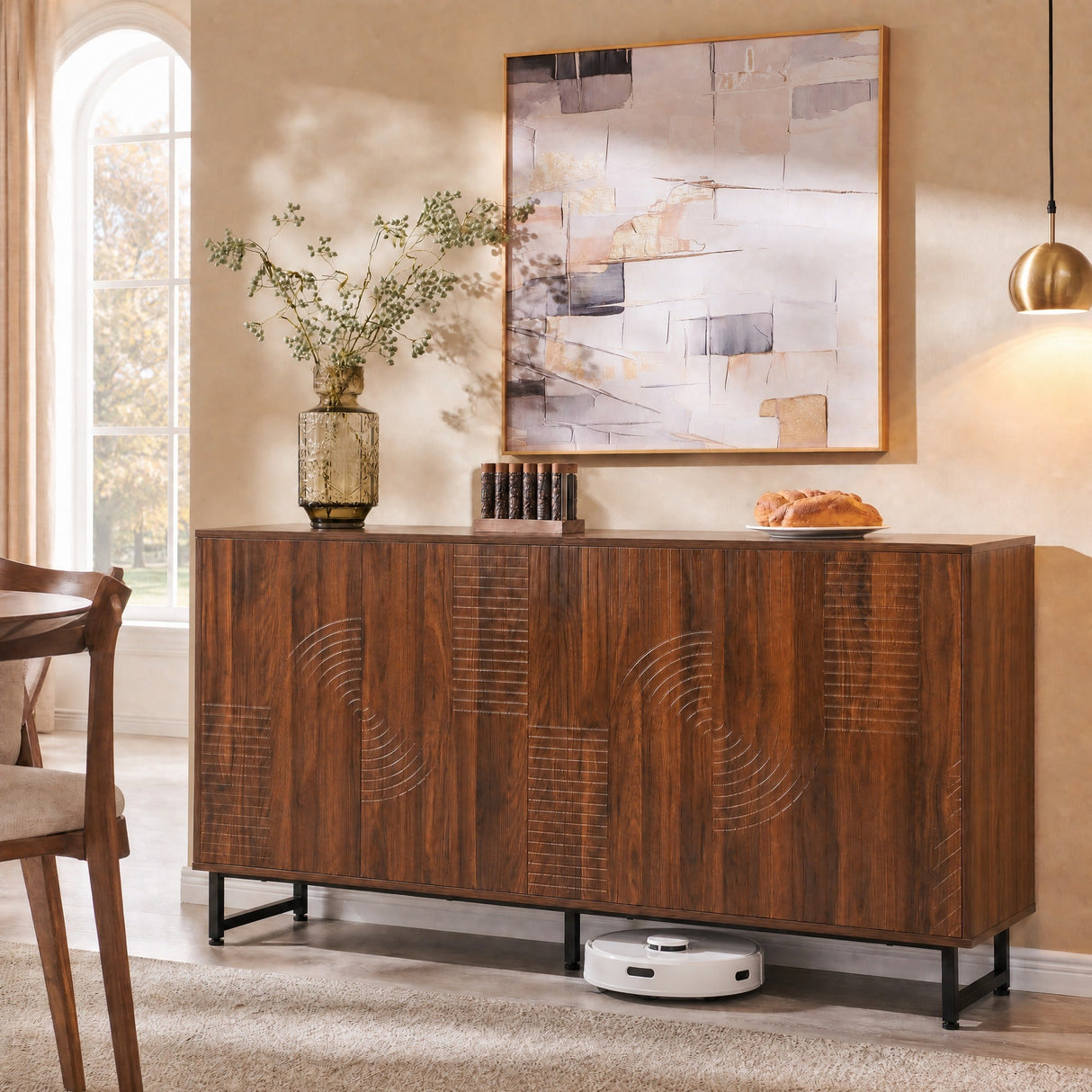 Mid-Century Modern Server, Sideboard & Buffet
