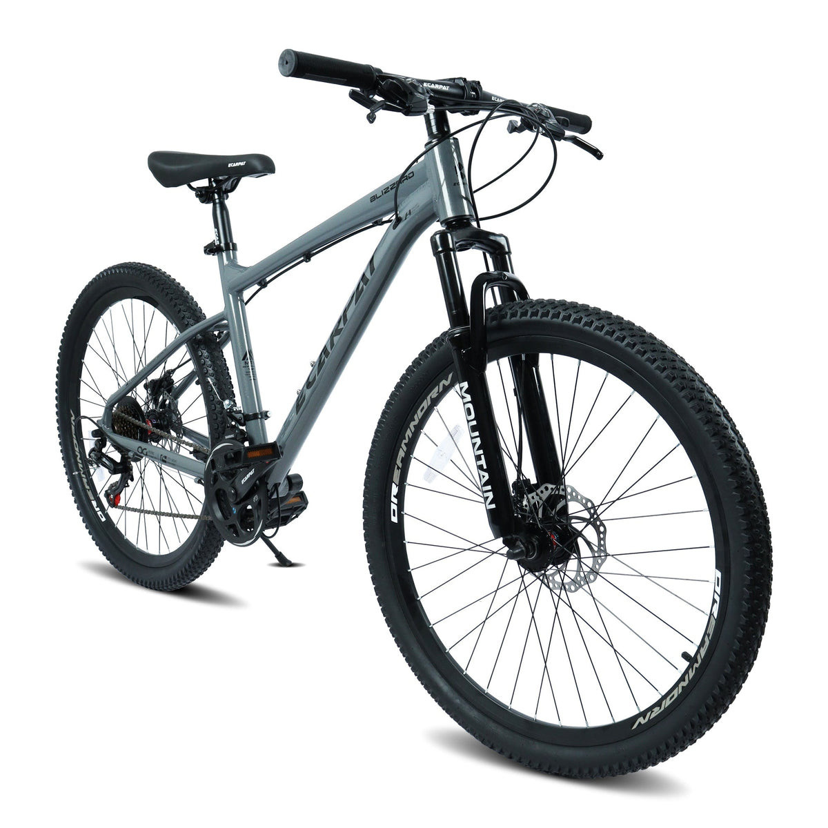 26 Inch All-Terrain Mountain Bike with Disc Brakes - Carbon Steel