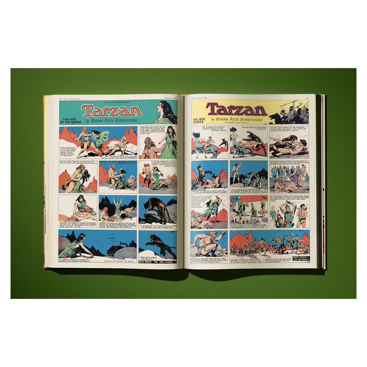 Hal Foster’s Tarzan. The Complete Sunday Comics 1931–1937 (German, French, English)