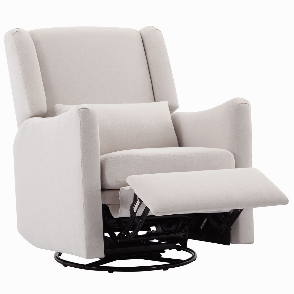 Wide Wingback Swivel Glider Rocker Recliner Chair