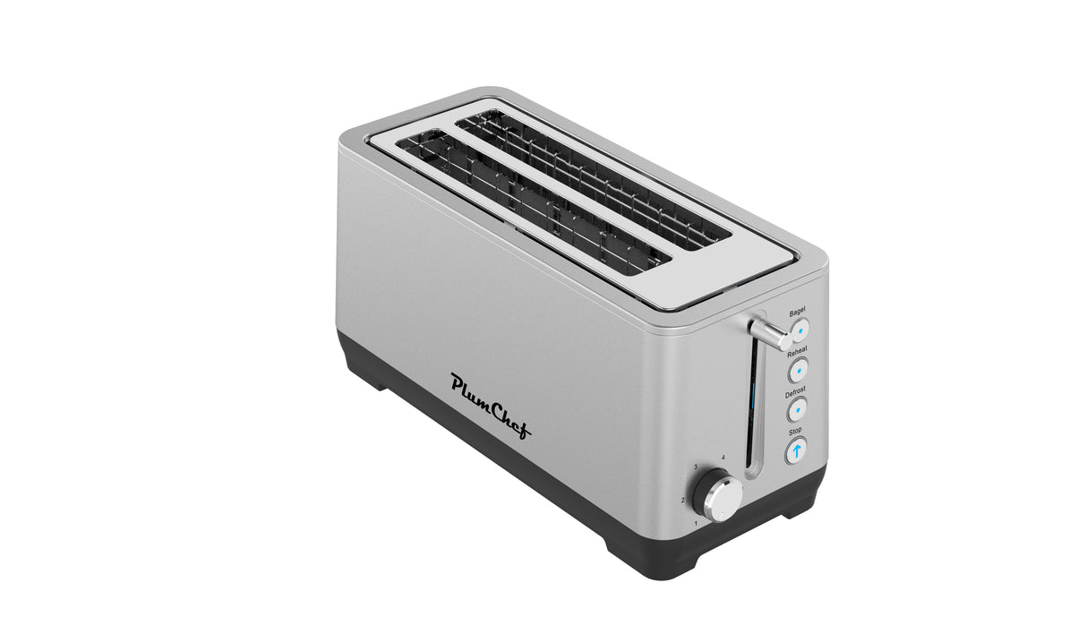 4-Slice Extra Wide Long Slot Toaster