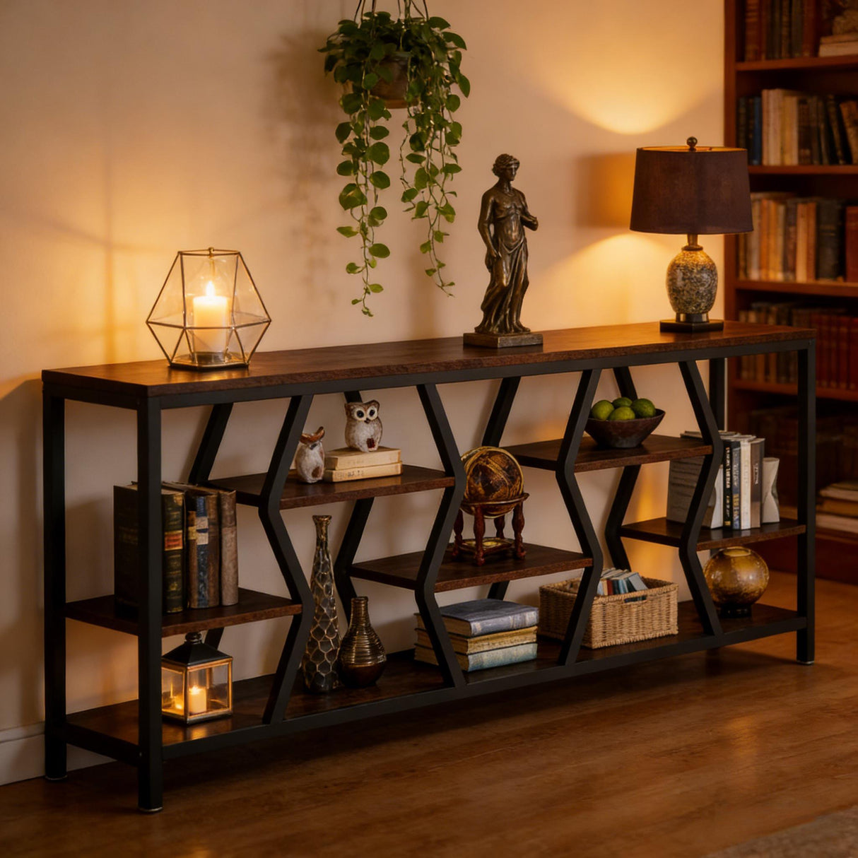 Durable Sofa Table,Convenient Console Table,Generous Storage Hall Table