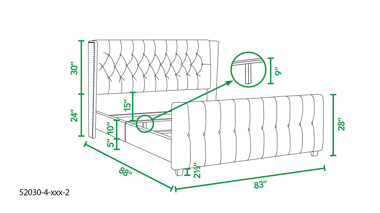 The Heritage Bedstead King Bed Frame