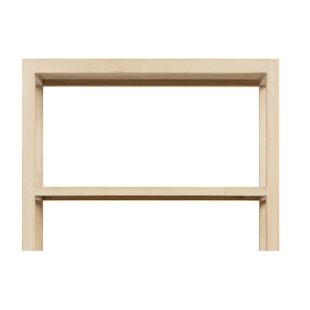 Ellis 71' Reclaimed Wood 5-Shelf Open Frame Bookcase, Light Natural Cerused Reclaimed Pine Wood