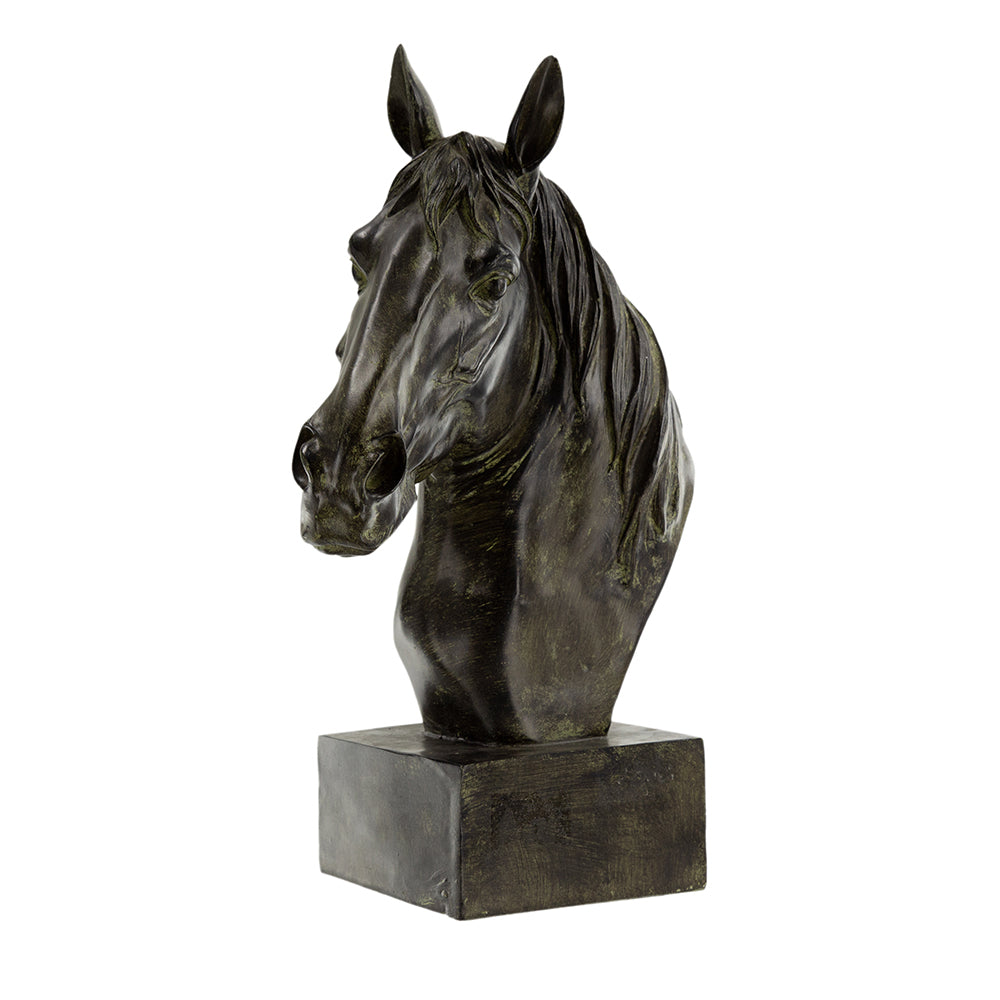 13x5.7x15.8 Equine Sculpture on Base