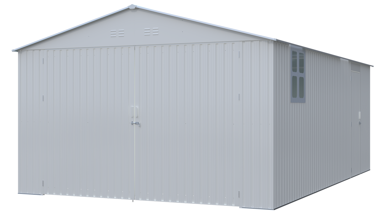 Outdoor Storage Shed 20x13 FT - Metal Garden Utility Shed
