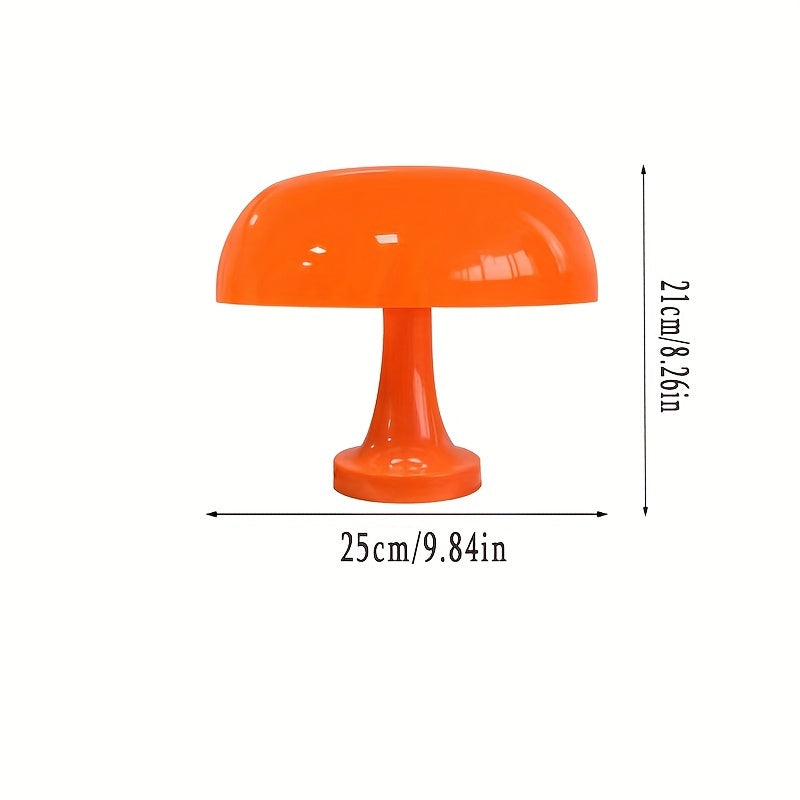 LED Mushroom Table Lamp Modern Bedside Light for Room Decor & Christmas Gift