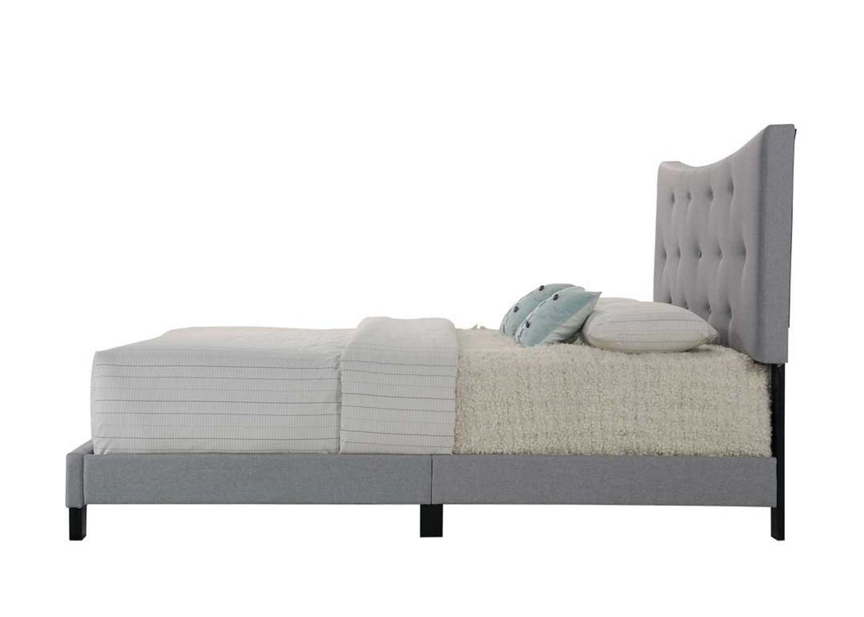 Venacha Queen Bed - Gray