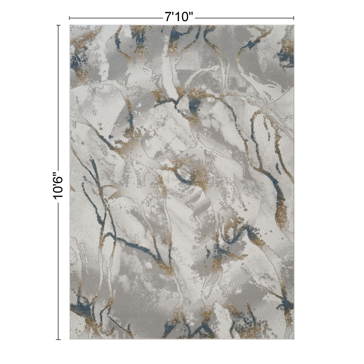 Geometrix - Area Rug With 3D Effect