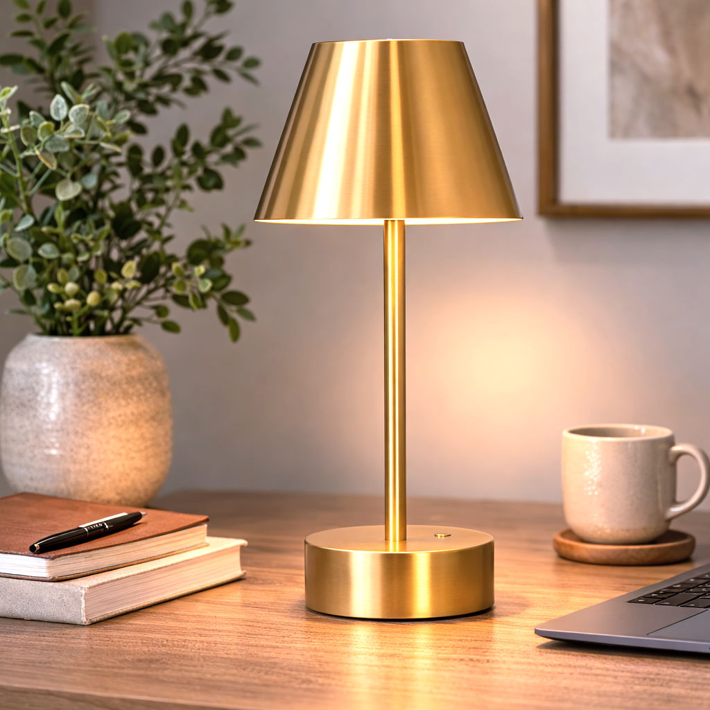 Elegance Rechargeable LED Table Lamp LED Touch Switch