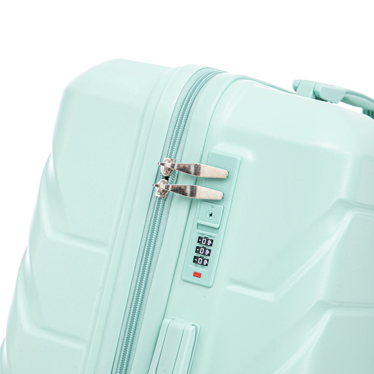 Set 3PCs 20'/24'/28' ABS Spinner Wheel Luggage - Mint Green