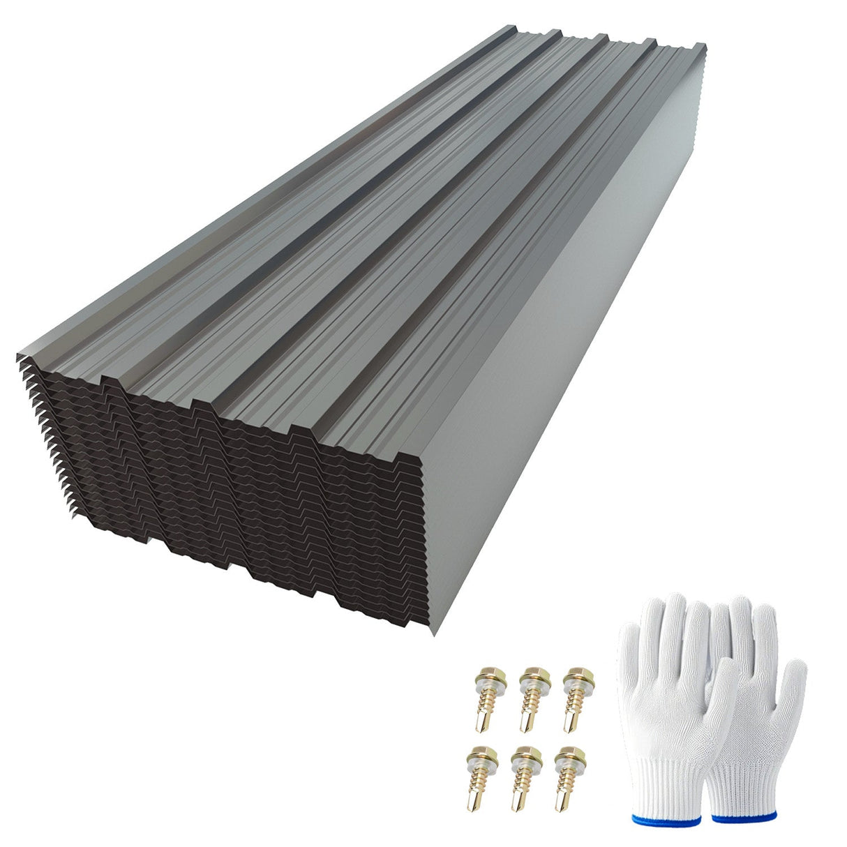 20 Pcs Metal Roof Panels