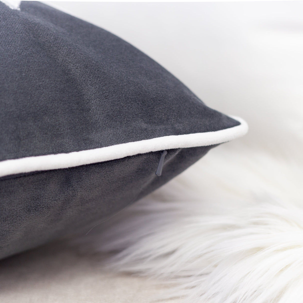 Nneka Let It Snow Lumbar Pillow