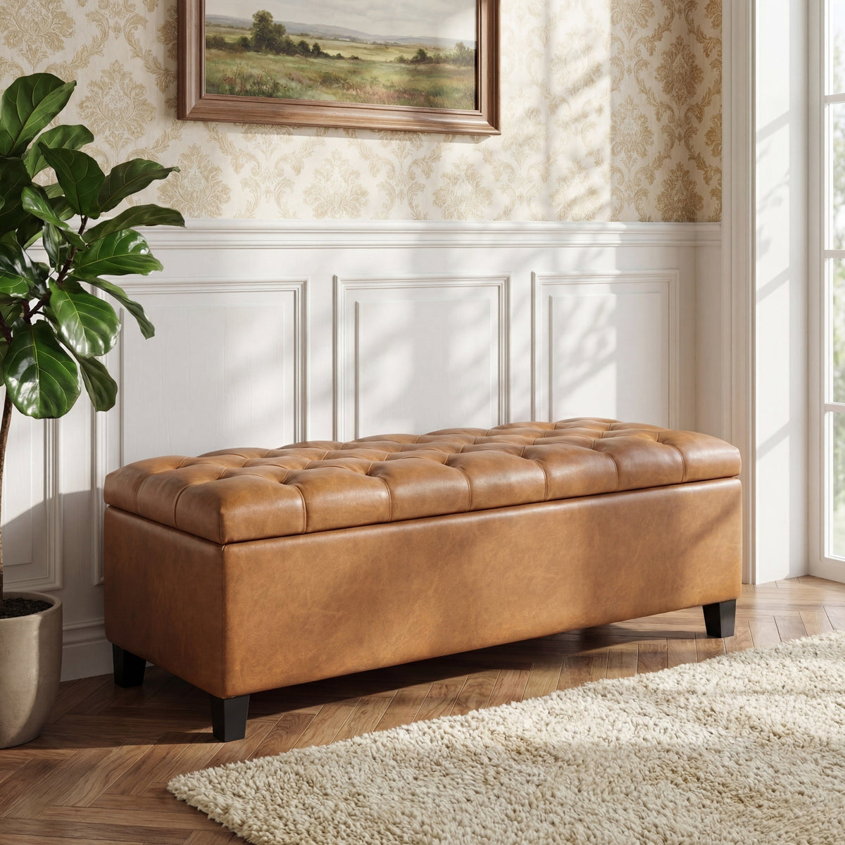 Ottoman Bench with Storage