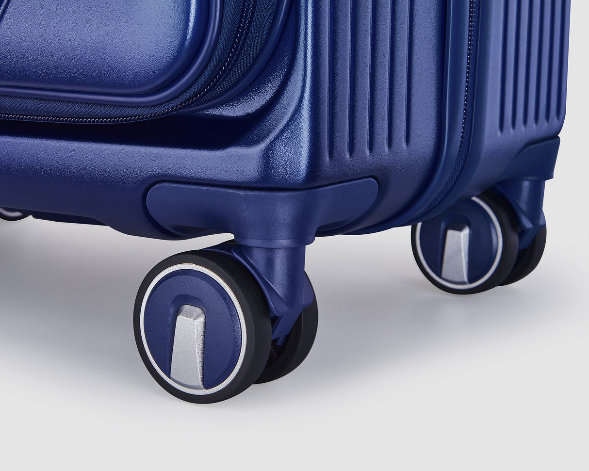 3 Piece, Expandable Carry On Luggage with TSA Lock -Hard Shell and Lightweight Suitcase with Front Pocket and Spinner Wheels