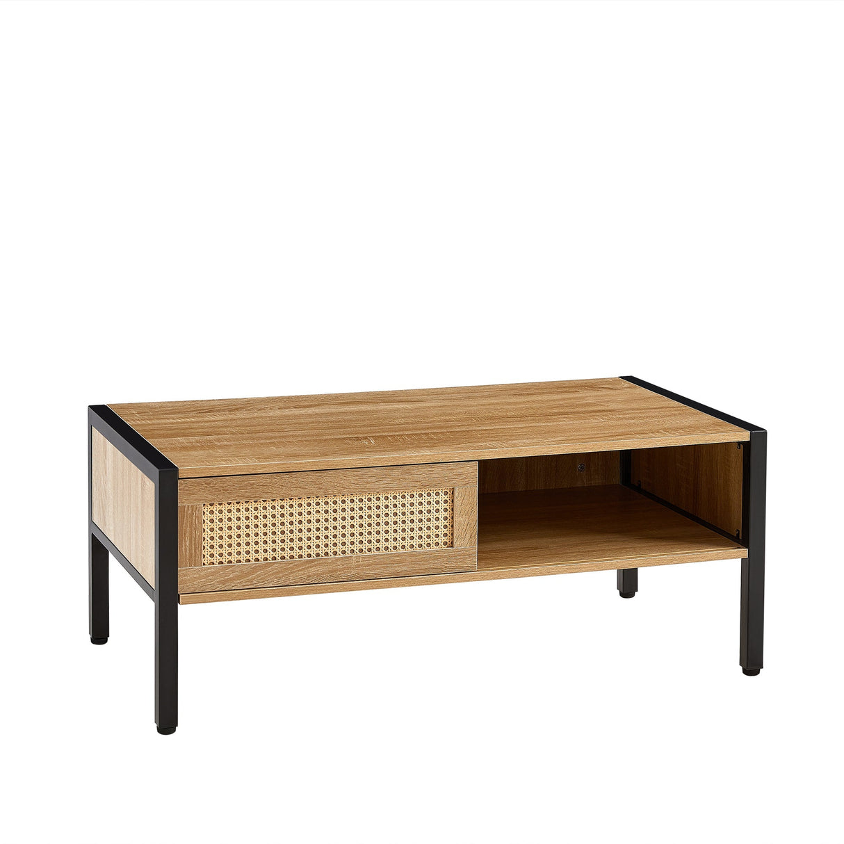 Modern Rattan Coffee Table 40.16 Inches
