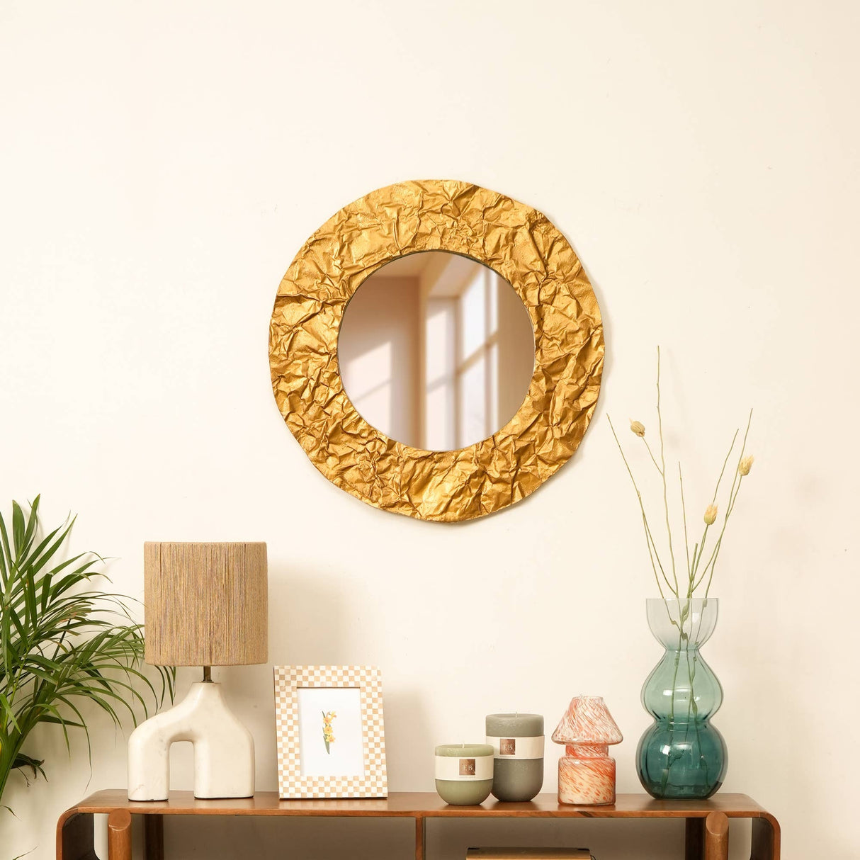 Titan-Wall-Mirror-–-24'-Round,-Modern-&-Stylish-Home-Décor-Accent-