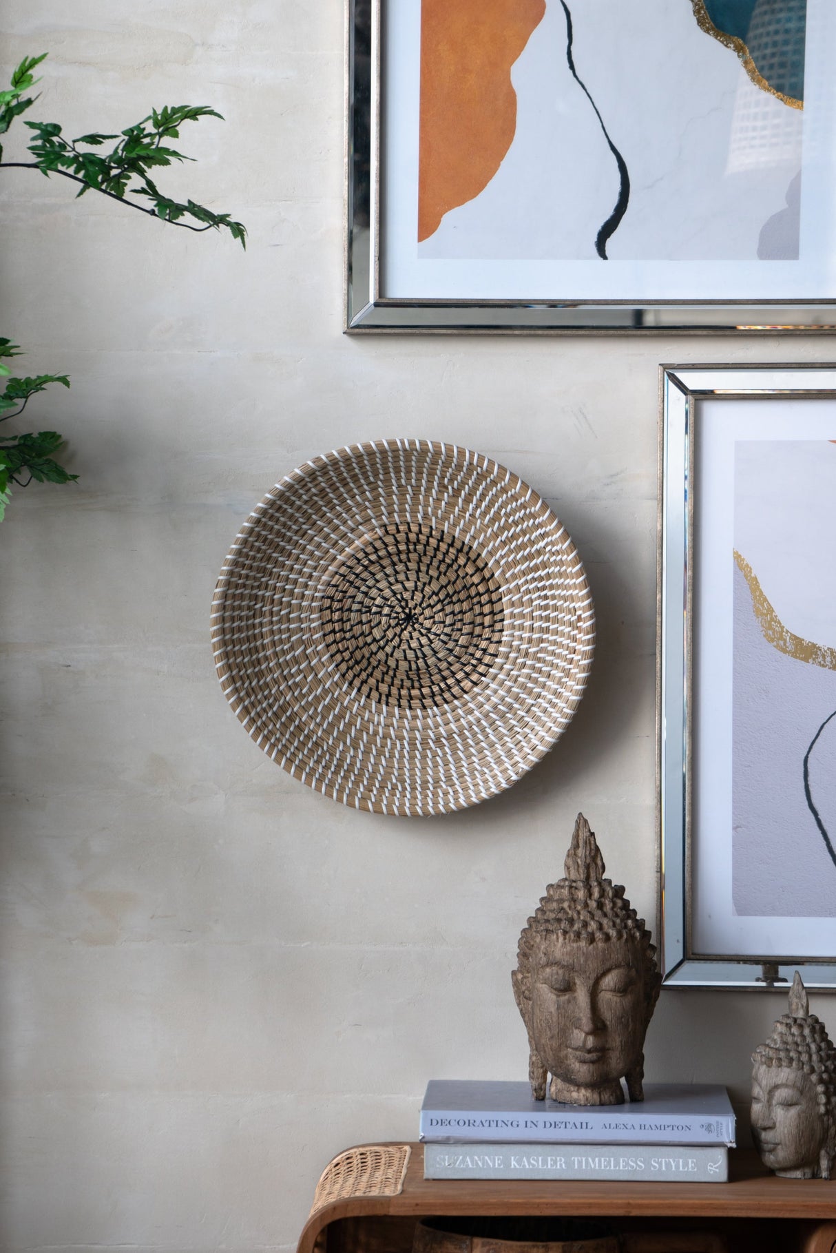 S/2 Kira Woven Seagrass Bowls