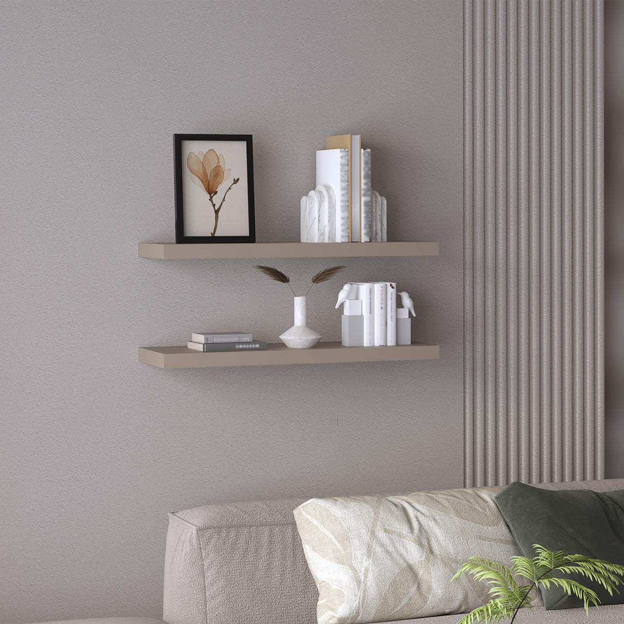 Ecco 31.5" Wide Floating Shelves Set of 2
