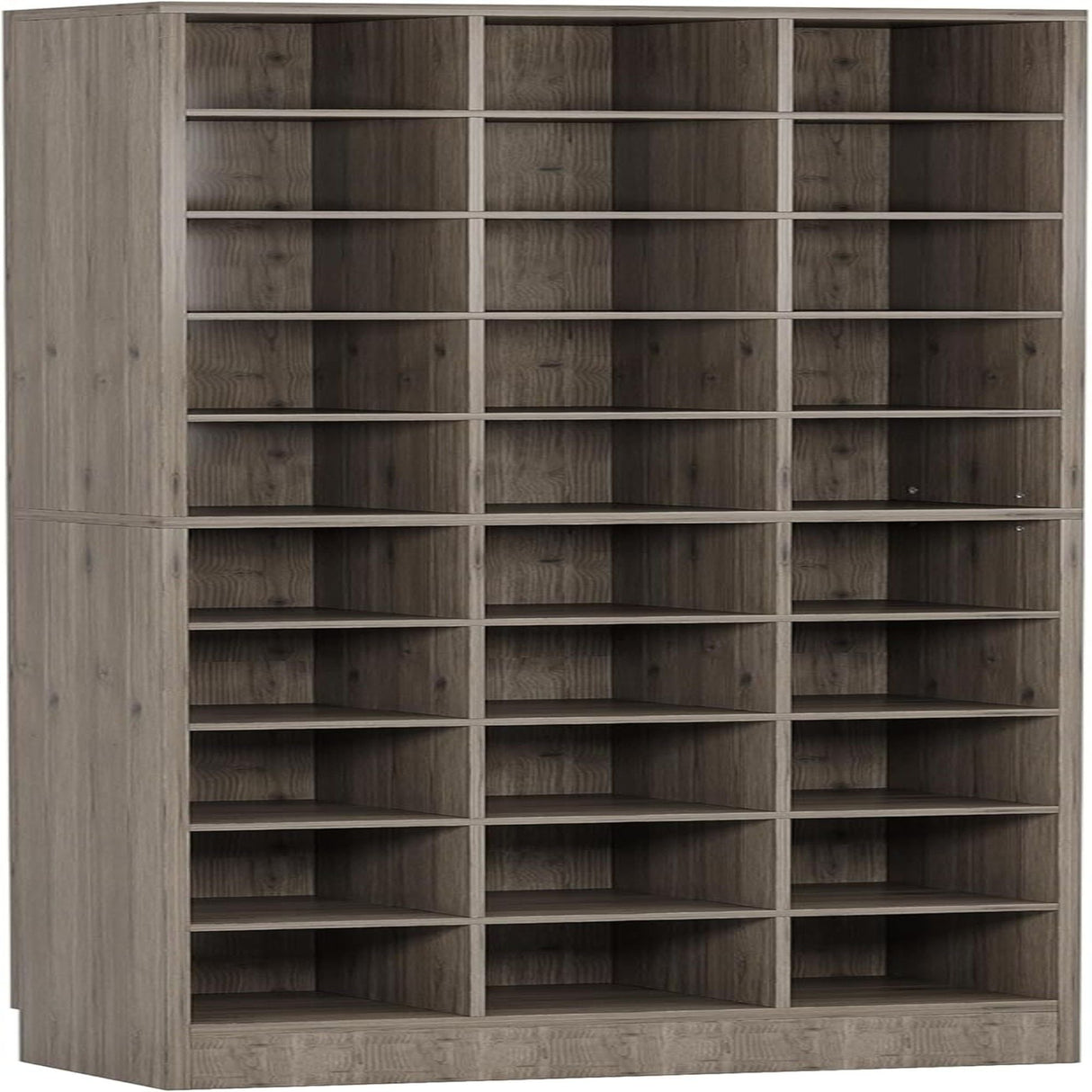 10 Tier Shoe Storage Cabinet With 30 Cubbies