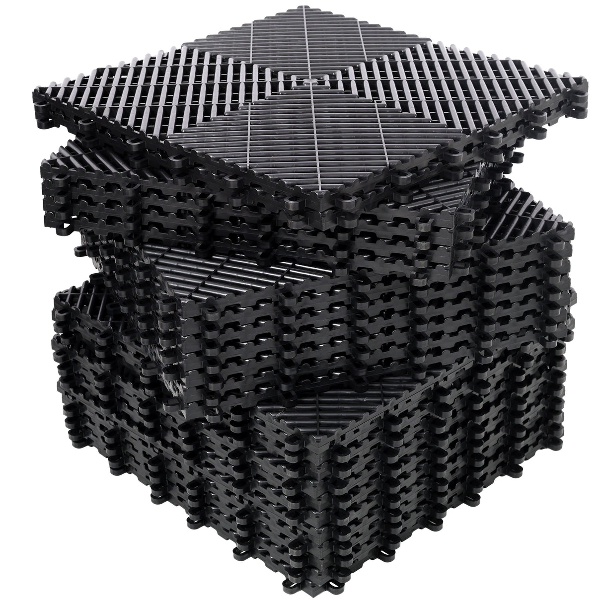 25pcs Plastic Garage Floor Mats