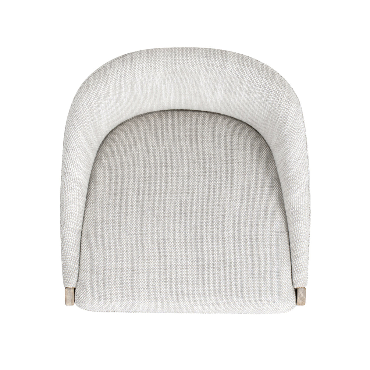 26.5" Upholstered Counter Stool with Curved Back