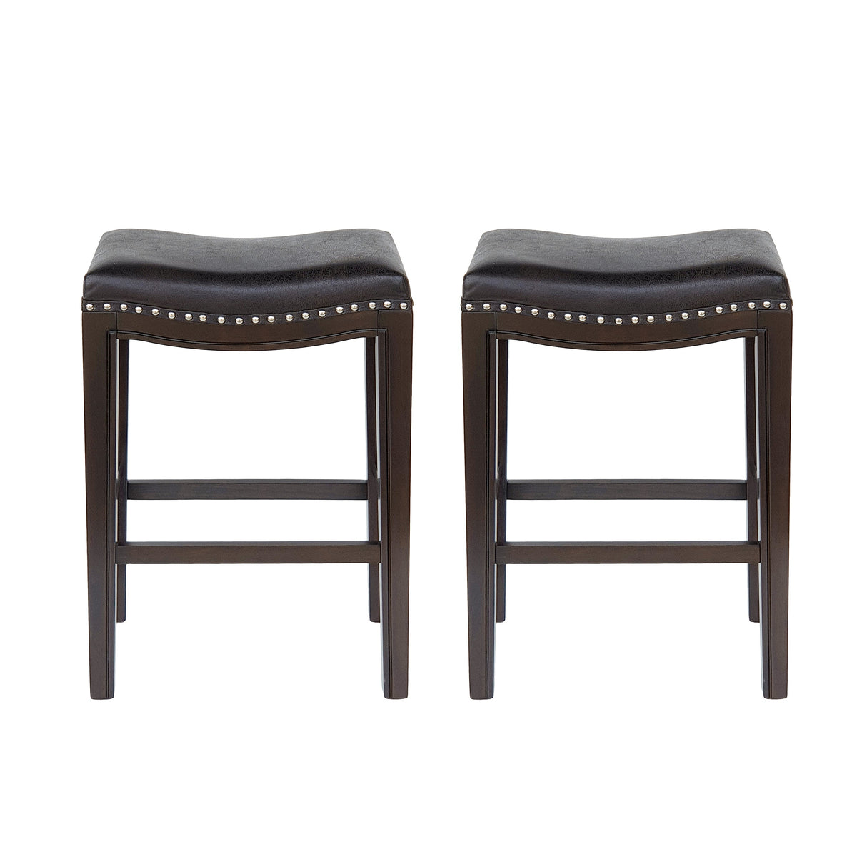 Tiffin Studded Counter Stool MP2 (Set of 2)