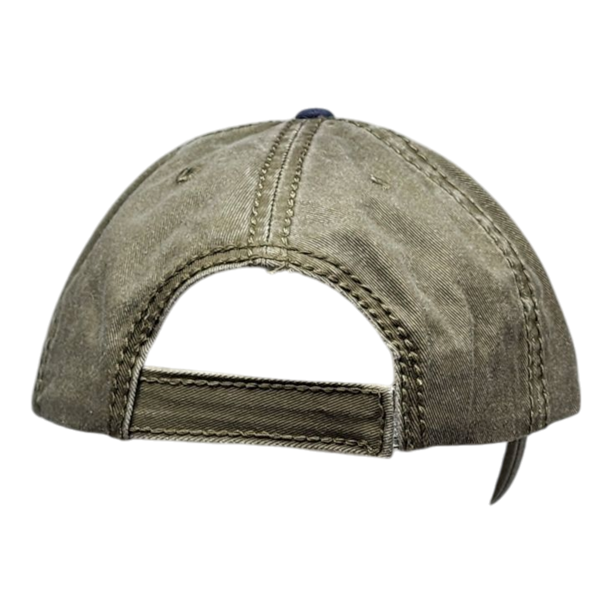 2 Tone Embroidered Hat - Vermont 1791 Moose - Sage and Navy