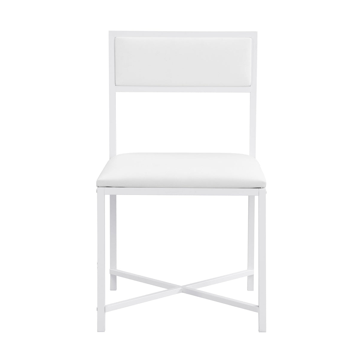 TOPMAX Modern Compact 63-inch 5-Piece Extendable Dining Table Set