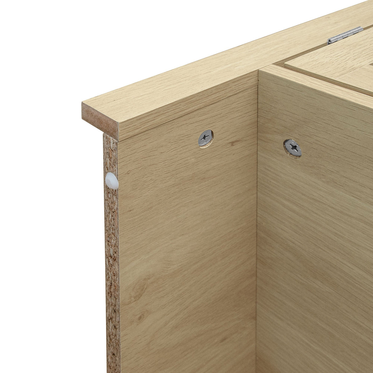 70.28" Tall Arched Kitchen Pantry Cabinet