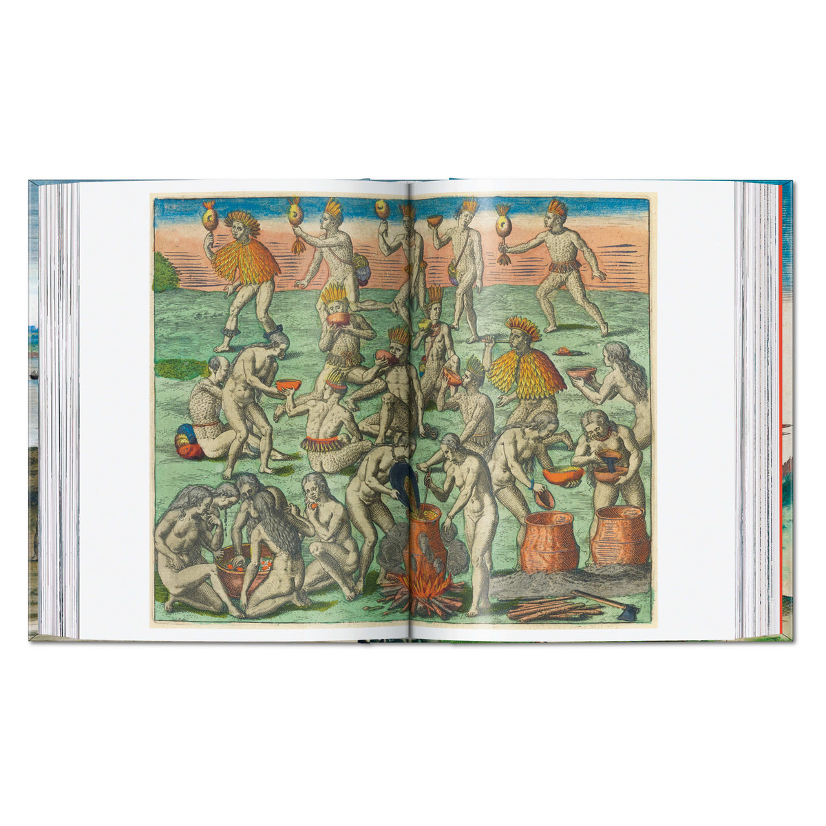Theodore de Bry. The New World. 45th Ed. (English)