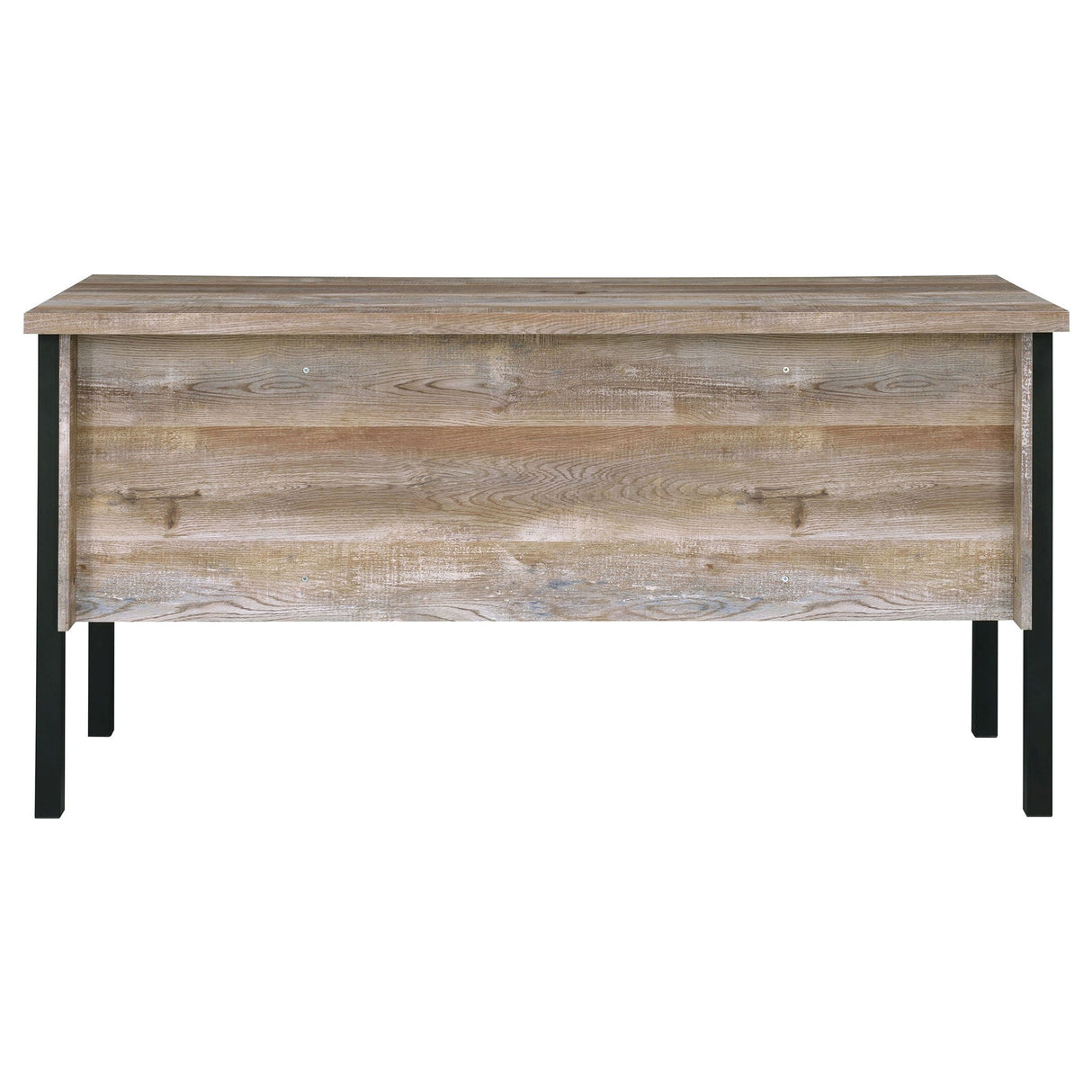 Azura - 4 Drawer Office Desk - Oak