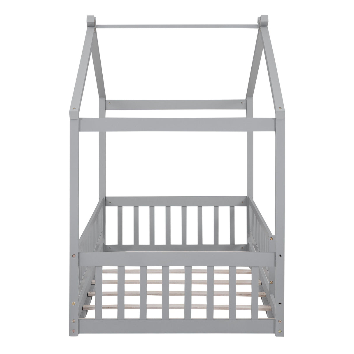 Bed House Bed Frame With Fence