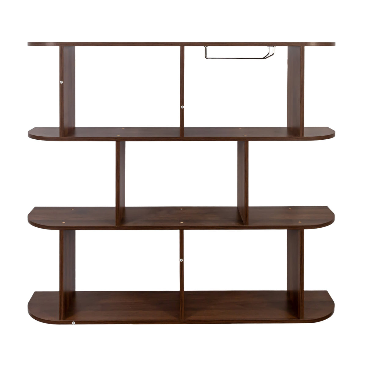 Large Wall Mounted 3 Tier Rustic Bottle Wine Rack