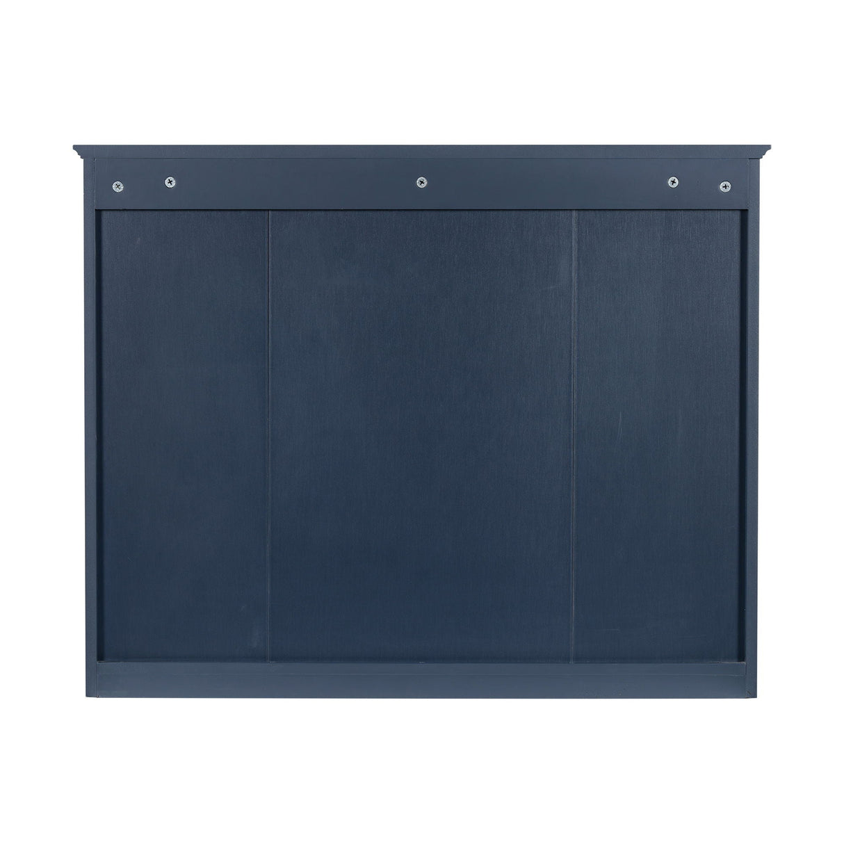 Wall Mounted Medicine Cabinet With Mirror, Storage Cabinet Featuring 6 Open Shelves And Adjustable Interior