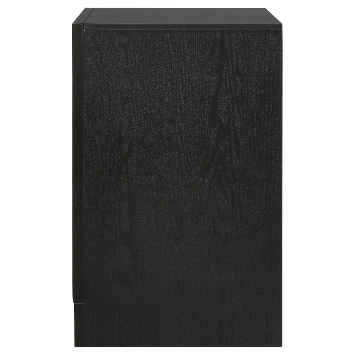 Transitional 2 Drawer Nightstand With Hidden Jewelry Tray