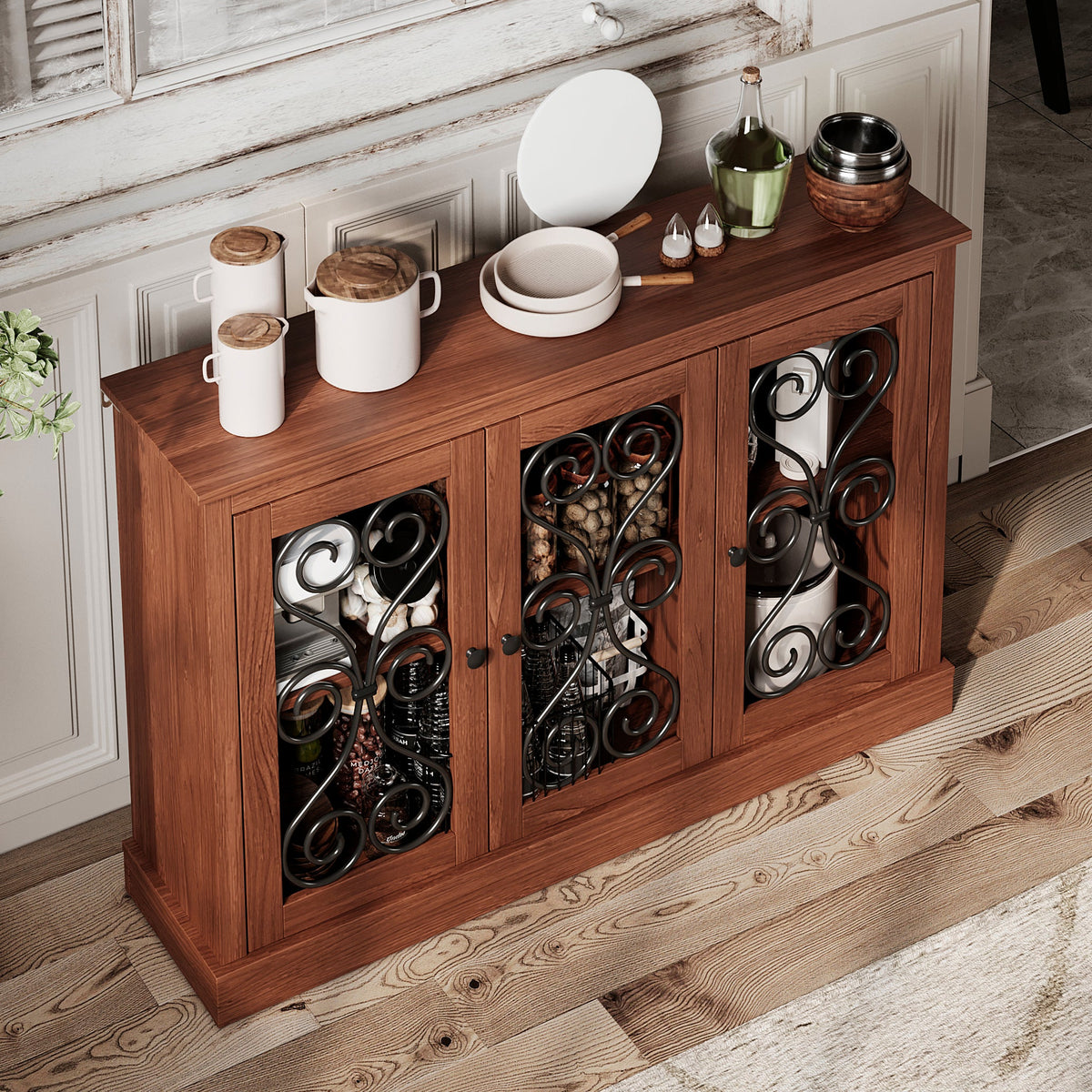 Morden Fort Sideboard Buffet Cabinet with Storage