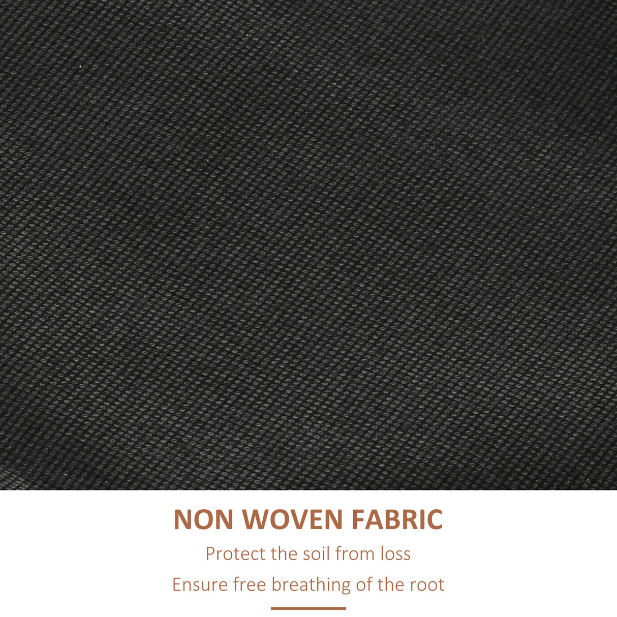 Outsunny vertical garden planter, wooden 4 tier planter box, self-draining with non-woven fabric for outdoor flowers, vegetables and herbs, orange