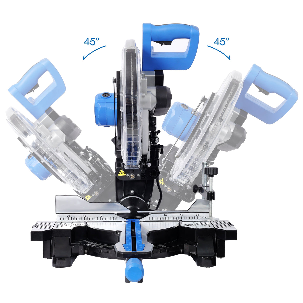 12 Inch Dual Bevel Sliding Miter Saw with Laser Guide