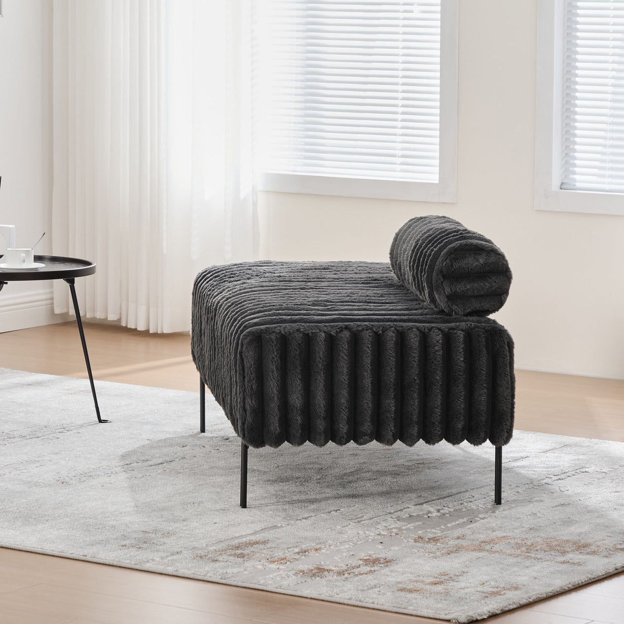 Mini Loveseat With Adjustable Backrest
