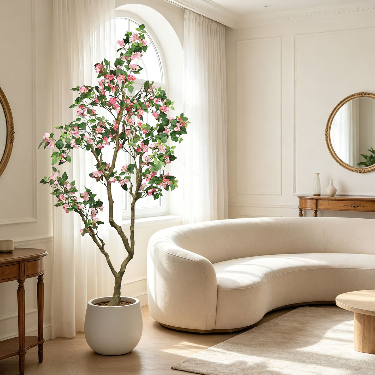 7FT Artificial Bougainvillea Tree with Realistic