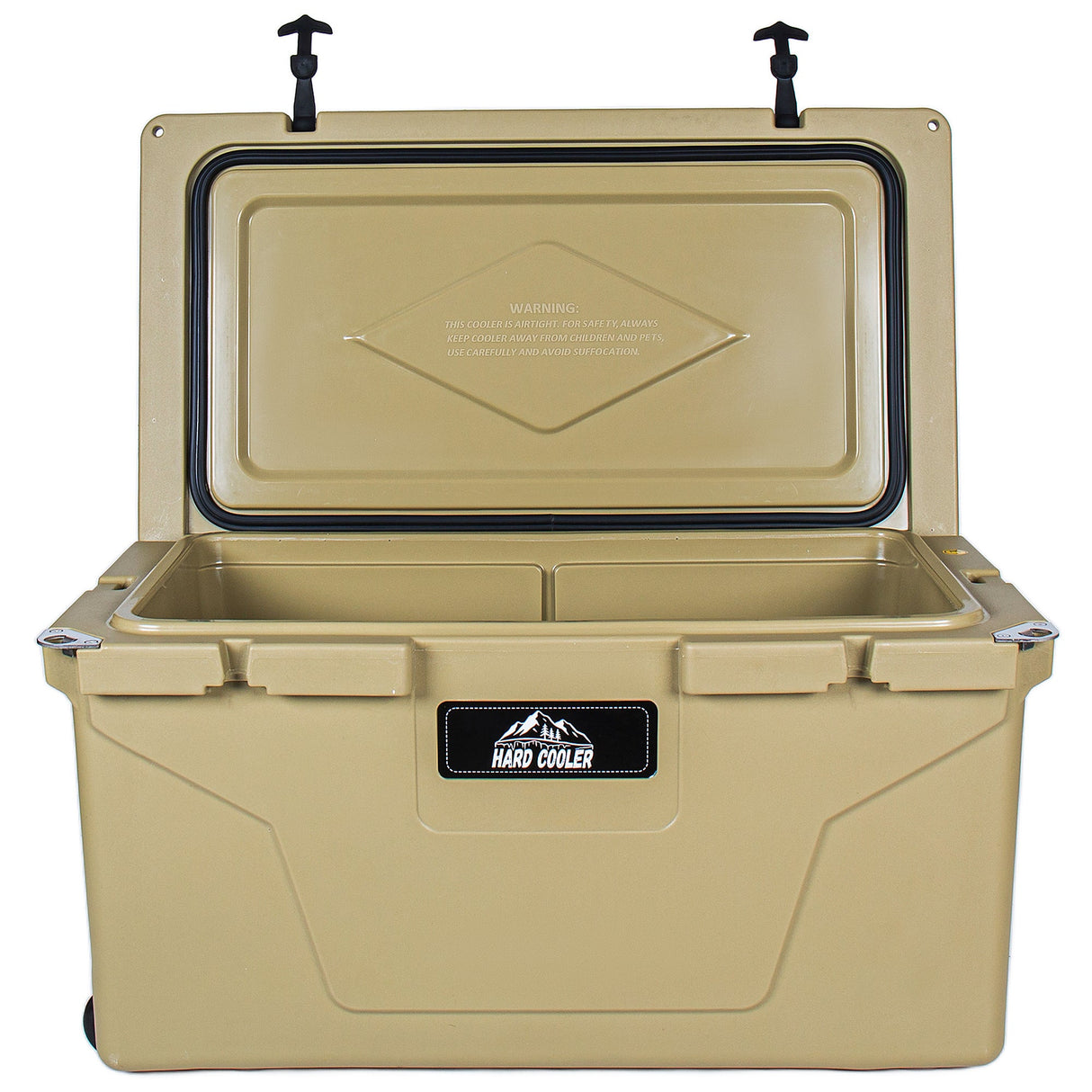 85 Quart Khaki Bear-Resistant Rotomolded Cooler
