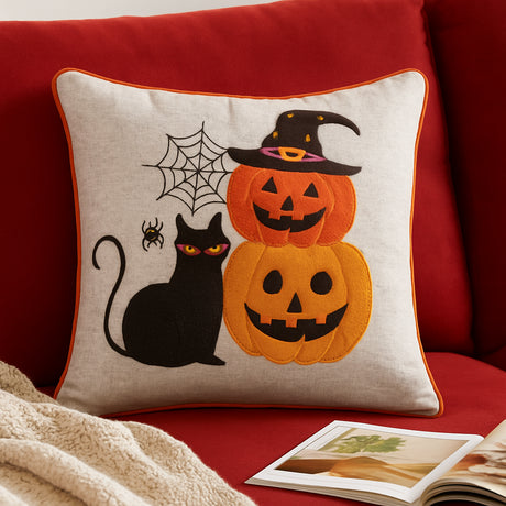 Embroidered-Halloween-Cat-&-Pumpkin-Throw-Pillow-
