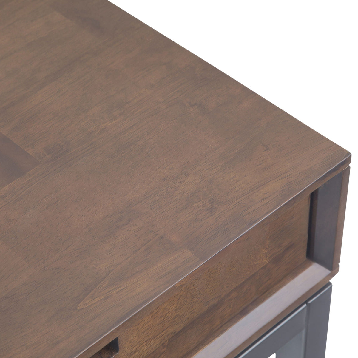 Mid Century Wide Writing Desk with Three Drawers - Multiple Colors