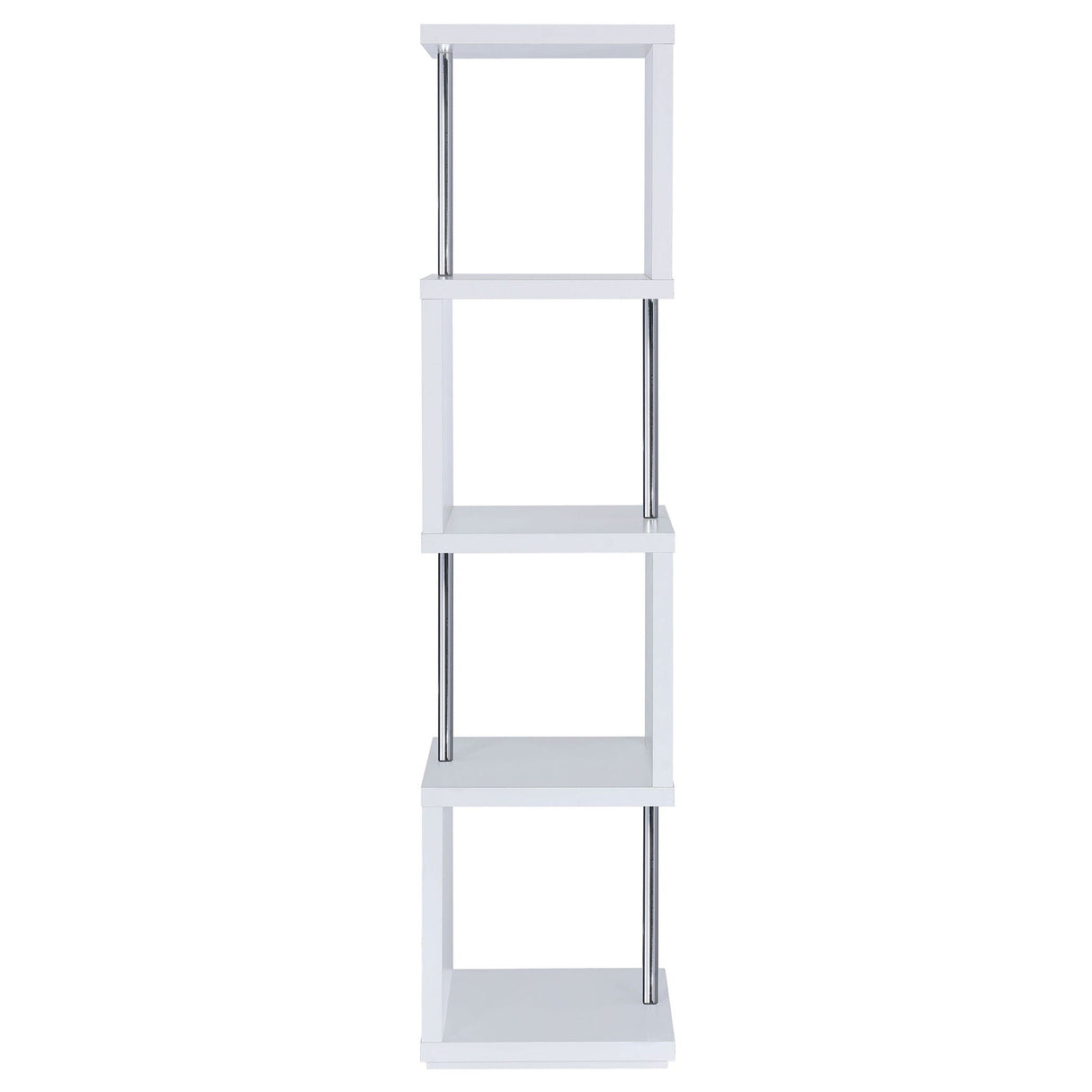 4 Tier Bookcase With Accents